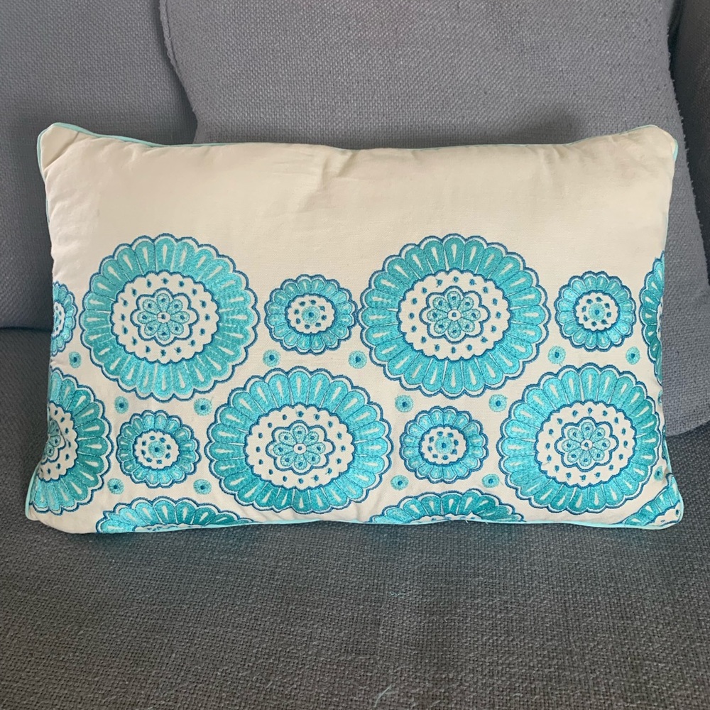 Beautiful Floral Throw Pillow